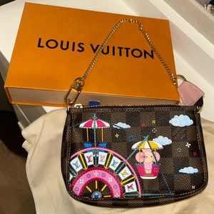 NEW in Box Louis Vuitton Limited Edition Mini Ferris Wheel 2020 Pochette Bag.